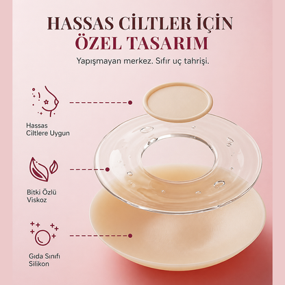 Vakumlu Göğüs Ucu Pedi
