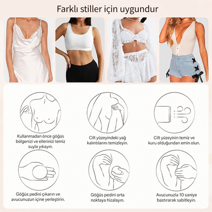 Vakumlu Göğüs Ucu Pedi